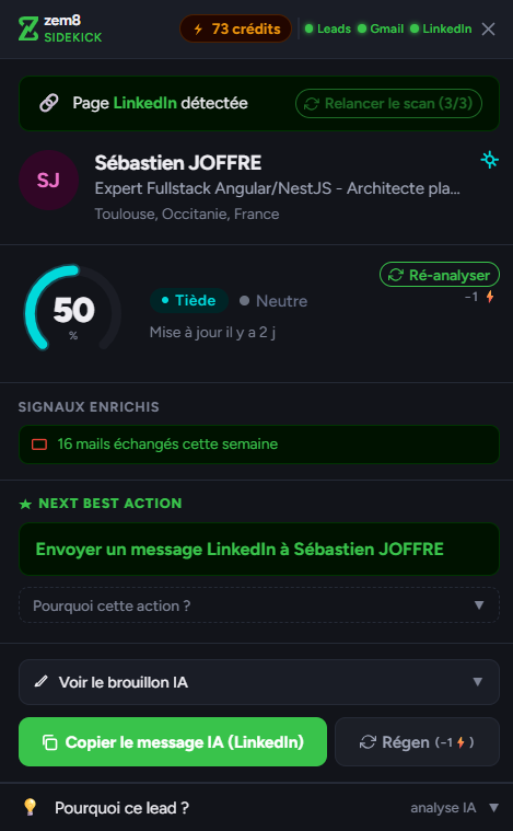 Screenshot of Zem8